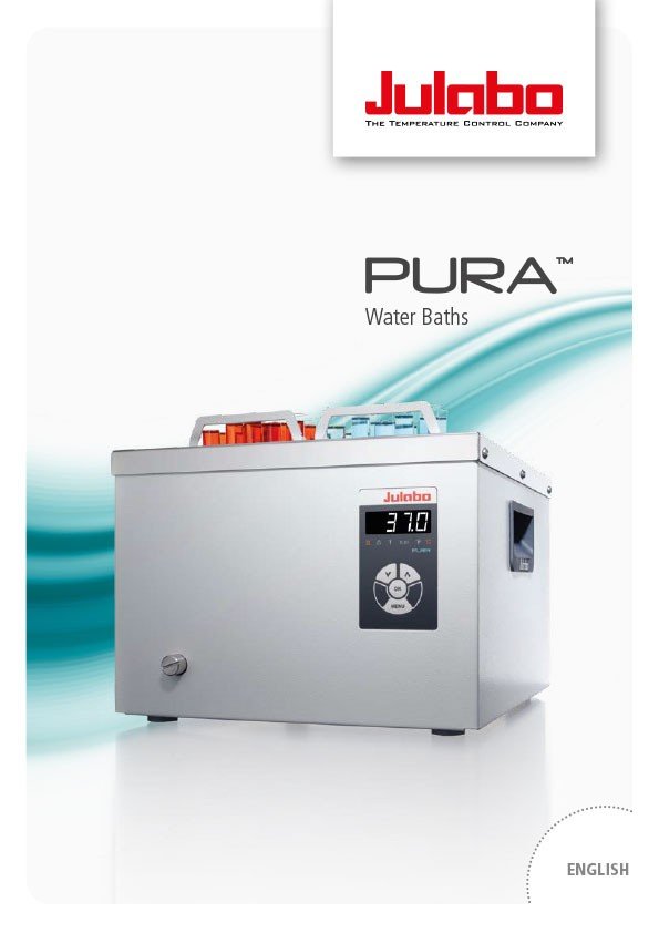 New and Improved Julabo Pura Range Of Water Baths