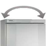 Reversible door hinges (left/right)