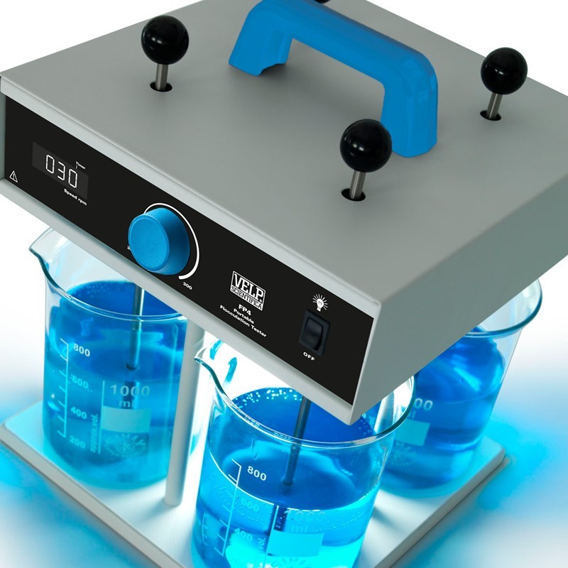 Digital and Practical Flocculators for On-Site Jar Testing and Leaching Tests