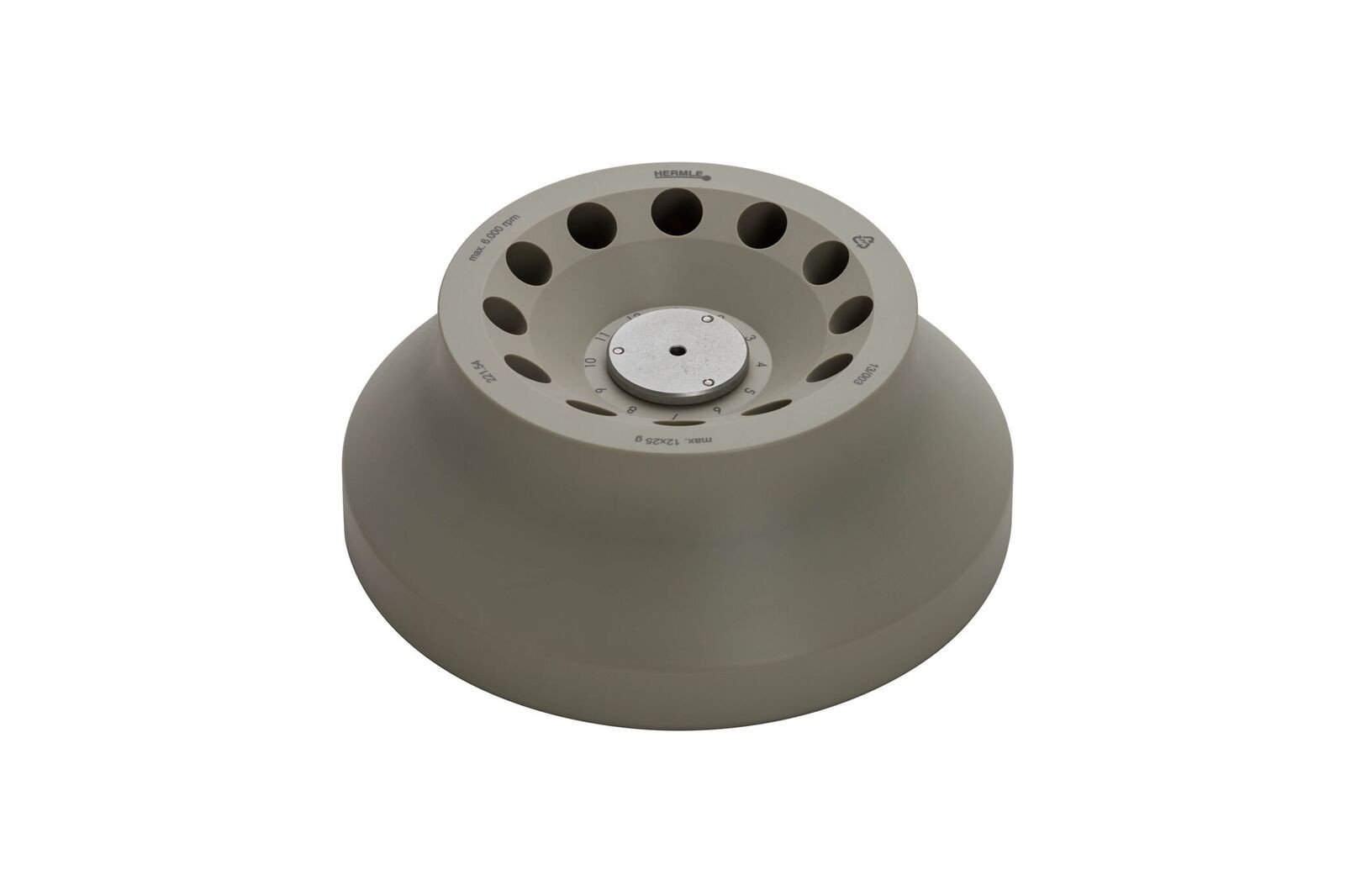 Hermle Angle Rotor 32° for 12 x 15 ml RB or Falcon tubes; Ø 17 mm for Small Centrifuge Z 206 A