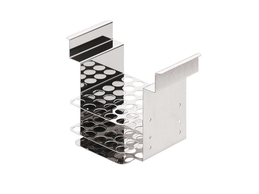 Julabo 9970320 Test Tube Rack For 30 Tubes 100 X 17 mm Dia Made Of Stainless Steel, Up To +150 C