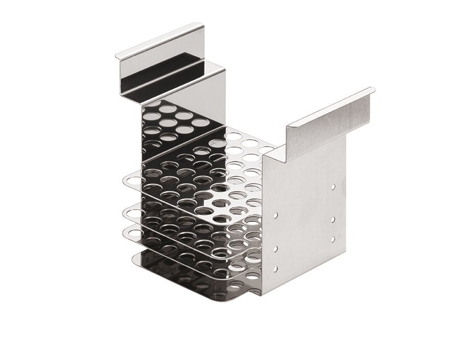 Julabo 9970321 Test Tube Rack For 42 Tubes 75 X 12/13 mm Dia Made Of Stainless Steel, Up To +150 C