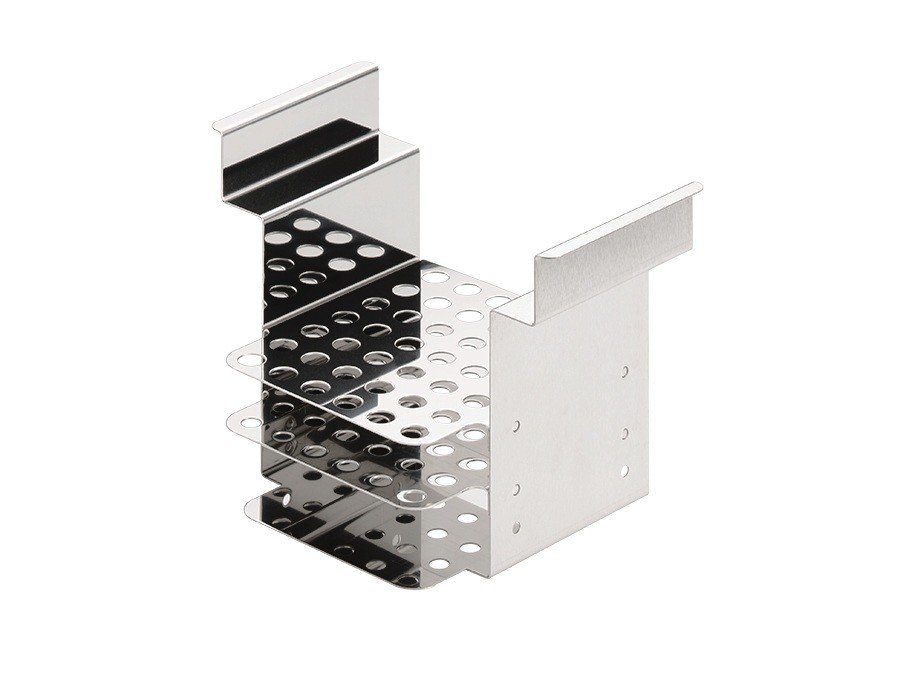 Julabo 9970322 Test Tube Rack For 42 Tubes 40 X 10/11 mm Dia Made Of Stainless Steel, Up To +150 C