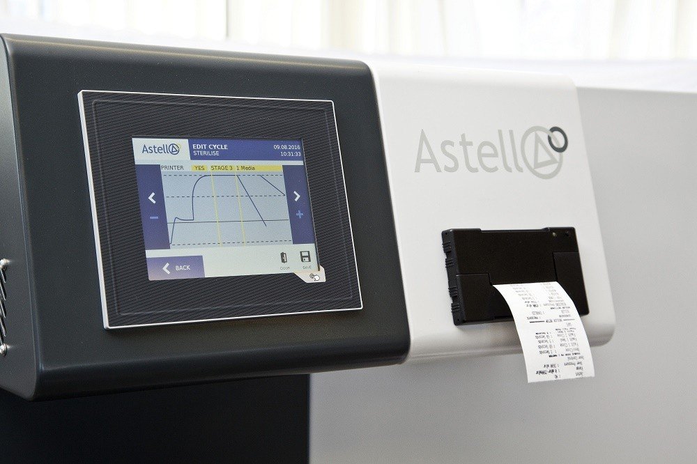 Astell Scientific ASB260BT Front Loading Autoclave, 120 Litres, Heaters in Chamber Steam Source, Single or 3 Phase, 7/10kW
