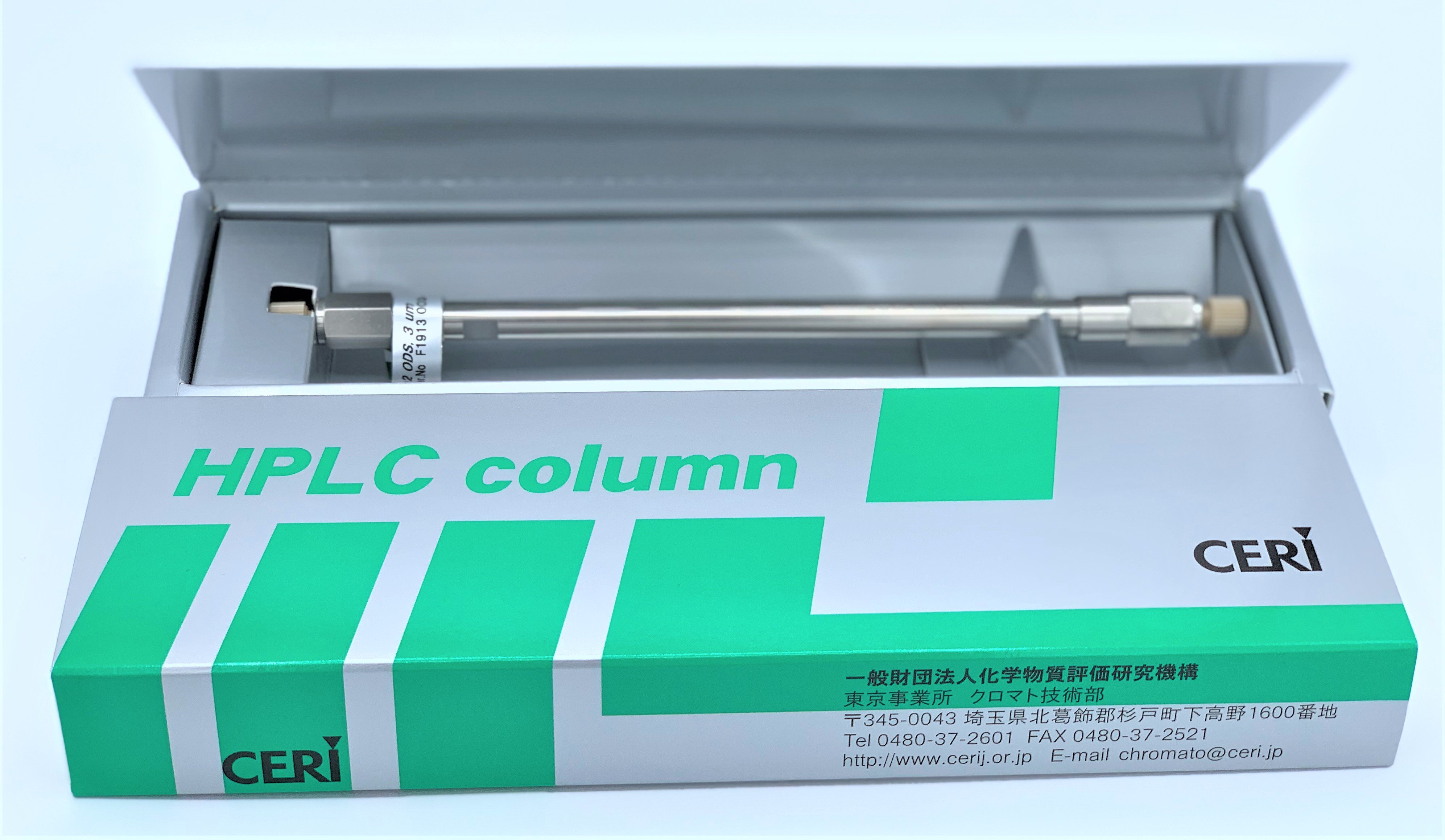 CERI 721070 L-column2 ODS C18 Octadecyl HPLC Column, 4.6mm x 150mm, 3μm Particle Size