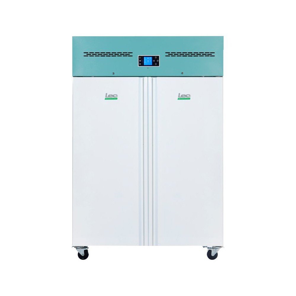 Lec Medical PSR1200UK Standard Solid Door Laboratory Large Pharmacy Refrigerator, 2°C to 8°C Temperature Range, 1200 Litres Capacity