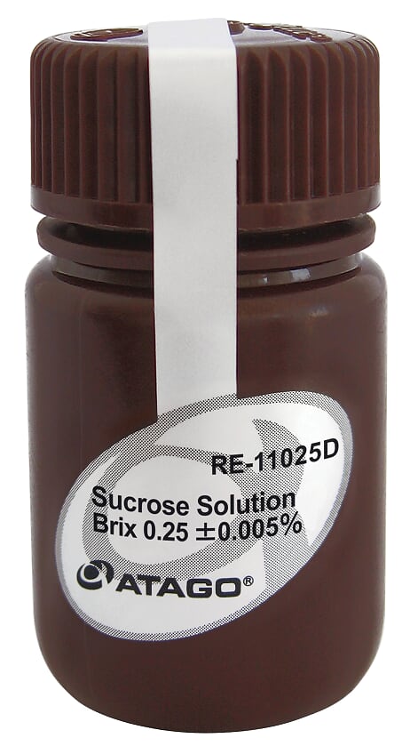 Atago RE-11025D , Low Concentration Sucrose Solution, 0.25% Sucrose (±0.005%), 30ml