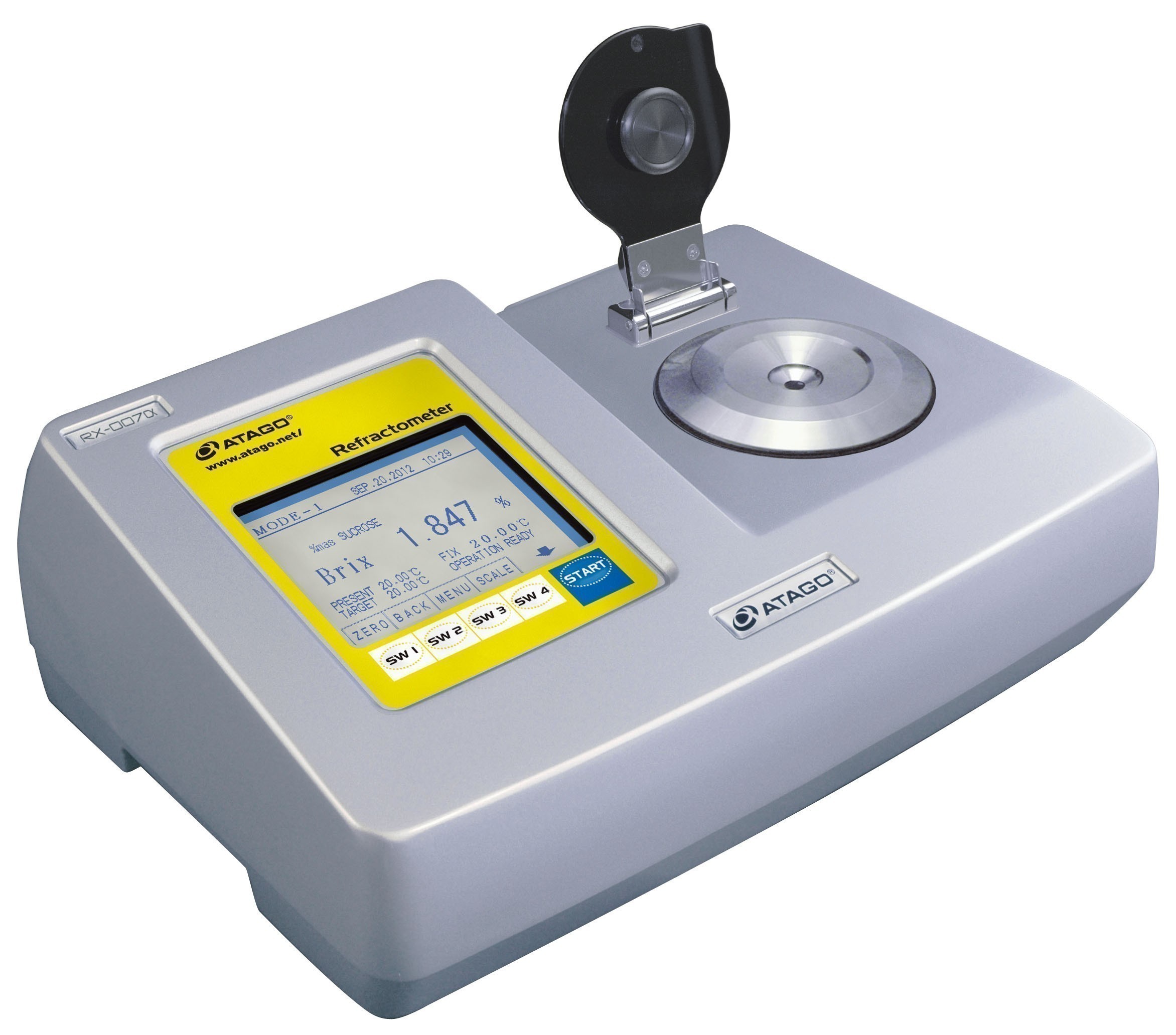 Atago 3921 RX-007a Automatic Bench-Top Digital Refractometers, Refractive index (RI) : 1.330150 to 1.341500 Measurement Range