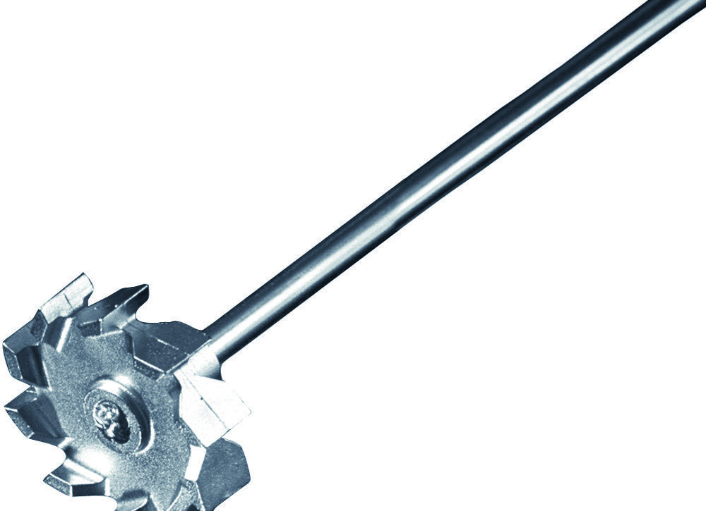 Heidolph 509-21000-00 TR 21 Stainless Steel Radial Flow Impeller 400mm Length, 8mm (mm) Shaft Dia , 2,000 Maximum Rpm
