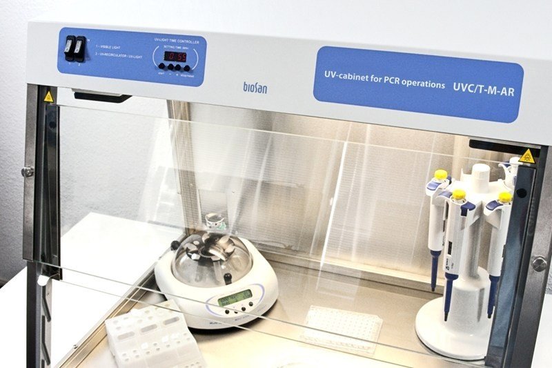 Grant Bio UVC/T-M-AR Stainless Steel General Purpose PCR UV Cabinet