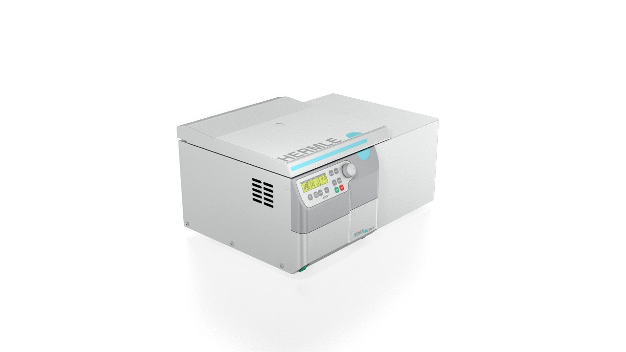 Hermle Z 366K Refrigerated Universal Table Top Centrifuge ,  Max Speed 16,000 rpm, Max RCF 24,325 xg, 6 x 250ml Max Volume, 230 V / 50 - 60 Hz / 240 W
