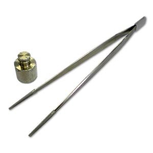 AND Instruments AD-1689 Stainless Steel Tweezers for Calibration Weight