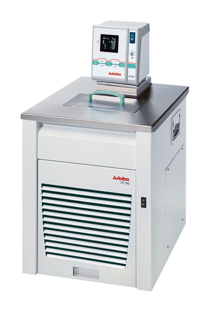 Julabo 9162650 FP50-ME Refrigerated/Heating Circulator, -50 ... +200°C Working Temperature Range, 8 Litre Capacity