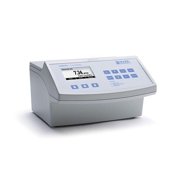 Hanna Instruments HI-88703-02 Bench Top Turbidity Meter EPA Compliant,  Complete with cuvettes