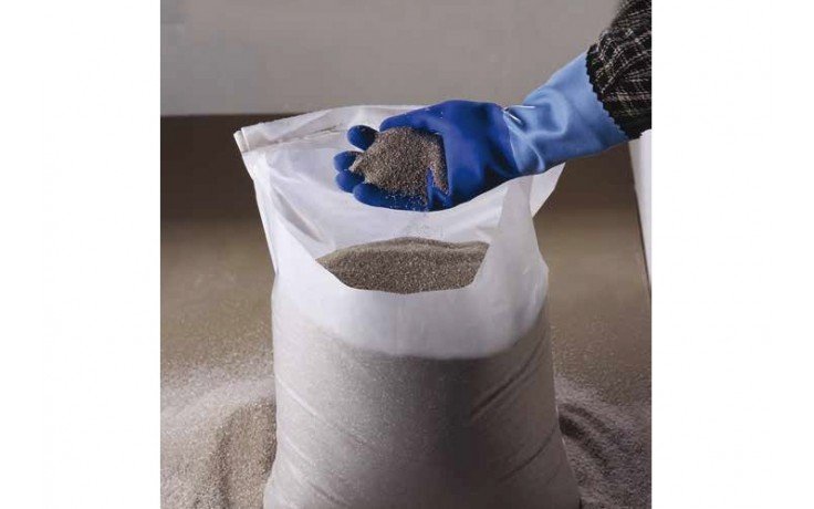 Mapei Greyish White Kiln Dried Quartz Sand 25Kg for Laboratory Sand Baths