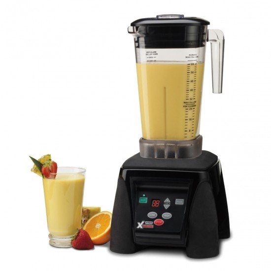 Waring MX1100XTXEE 2.0 Litre Heavy Duty Commercial Laboratory Blender , with BPA CoPolyester Container,  230V, 50 Hz , CE Approved, ROHS with European F Schuko Plug