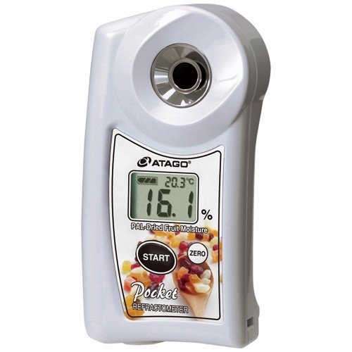 Atago 4574 PAL-Dried Fruit Moisture Digital Hand Held , "Pocket PAL Series"  Dried Fruit Refractometer,  Moisture : 7.0 to 100 % Measurement Range now with Near Field Communication