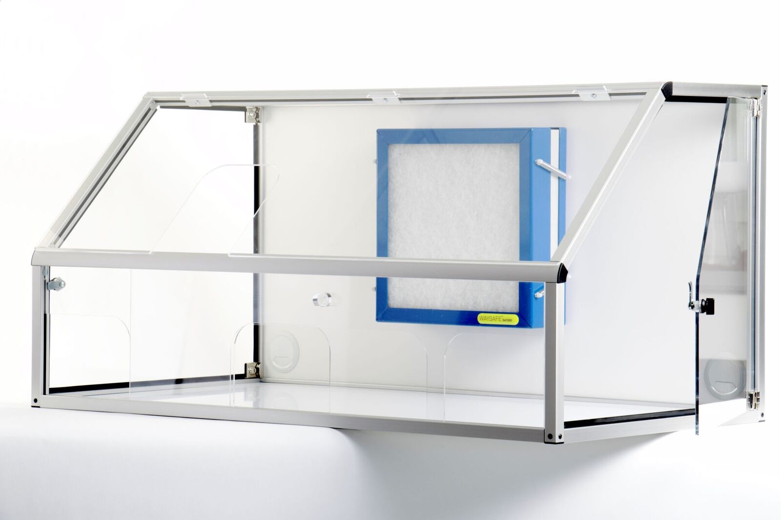Waysafe SA1000 Large Sample Analysis Enclosure, 50 x 61 x 100cm , ample space for both sample preparation and microscopy in the simple enclosure