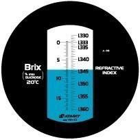 Atago 2745 T3-BX/RI Desktop Refractometer,  Brix : 0.0 to 18.0% Measurement Range