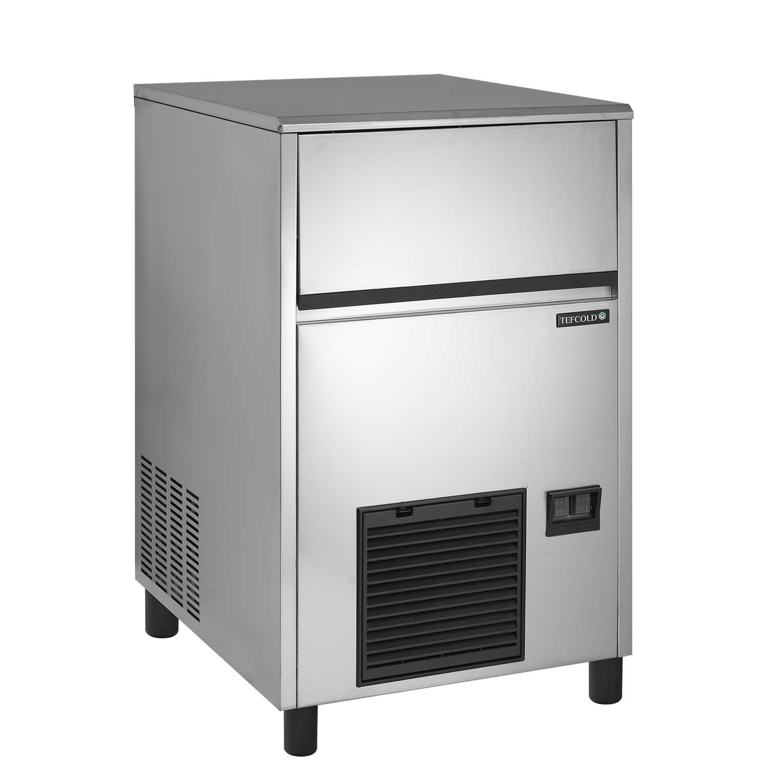Tefcold TC Series SelfContained Stainless Steel Cubed Ice Machines