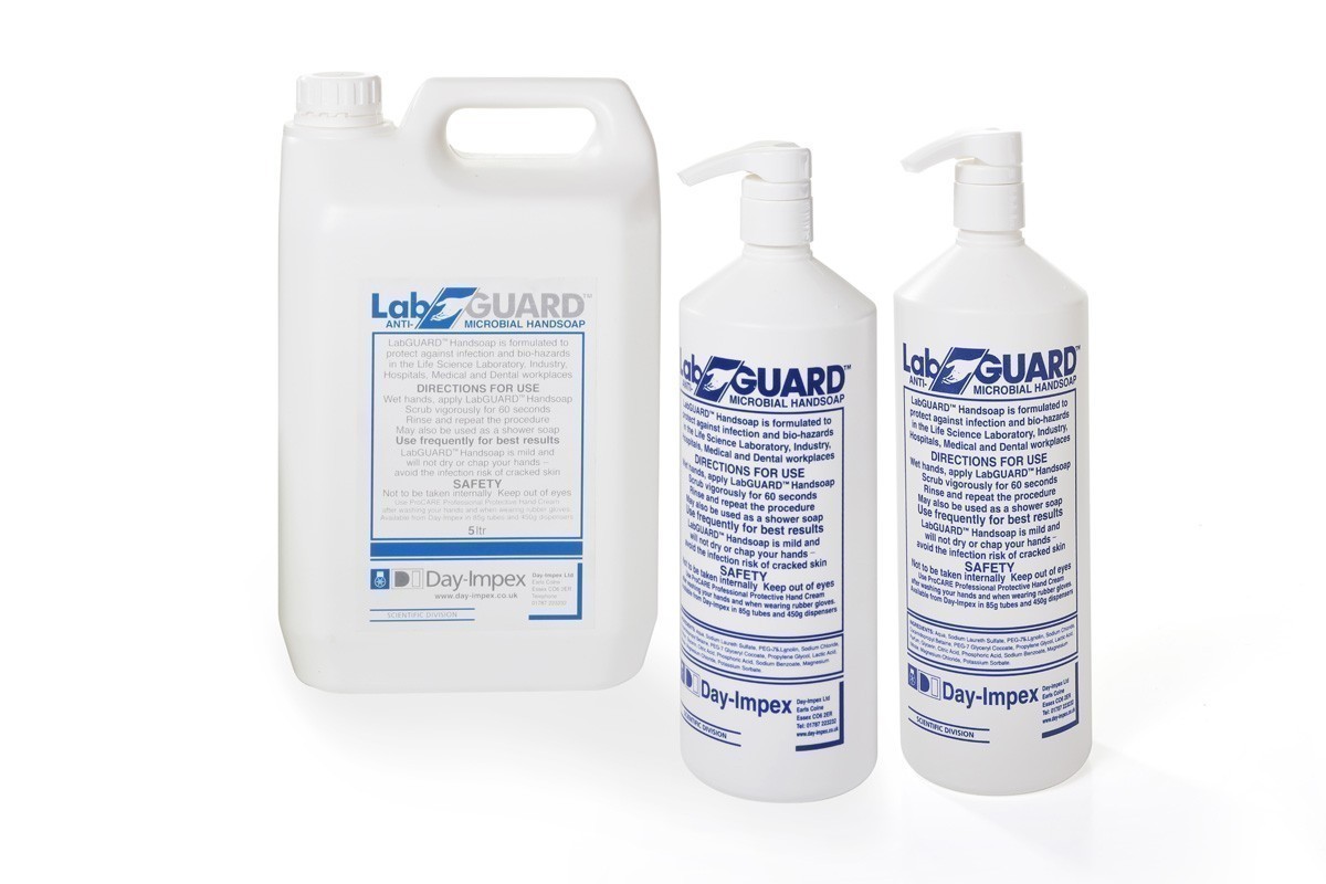 LabGuard® Anti-microbial Hand Soap, 5 Litres