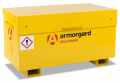 Armorgard CB2 ChemBank™ Hazardous Storage Site Box , 1275x665x660mm, in Powered Coated Steel, 85L Capacity