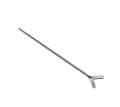 VELP Scientifica A00001304 Stainless Steel Stirring Shaft with Floating Blades for use with VELP™ Overhead Stirrers