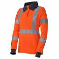 ProGARM® 5292 Hi-Visibility, Flame Resistant and Arc Flash Ladies Long Sleeved Polo Shirt