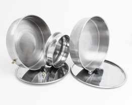 Glenammer Stainless Steels Lids and Receivers