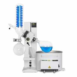 Buchi 11100V211 Rotavapor® R-100 Rotary Evaporator with Vertical Glass Assembly, Standard SJ24/40 Joint , Safety Protective Coating and 220-240V