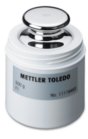 Mettler Toledo 30548926 OIML E1 Class Calibration Test Weight, 2Kg, with Calibration Certificate ISO/IEC 17025