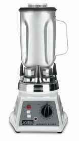 Waring 8010S Two Speed Blender with Timer, 1.0 Litre Stainless Steel Container, 230V, 50 Hz , NON-CE , ROHS with European F Schuko Plug