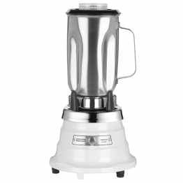 Waring 800ESK Single Speed Blender with 1.0 Litre Stainless Steel Container, 230V, 50 Hz , CE Approved, ROHS with British G Type Plug