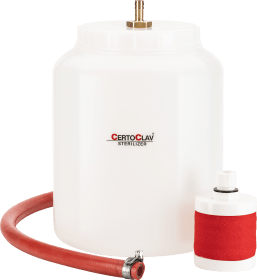Certoclav 8582010 Exhaust Filter (0,01 Micron) Complete With Condensation Vessel (5L) And Hose (1,0M)