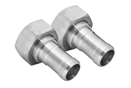Julabo 8890037 2 Barbed Fittings For Tubing 5/8 Inner Dia To Npt 3/4 Female For All Semichill Recirculating Cooler MODels