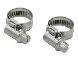 Julabo 8970480 2 Tube Clamps, Size 1, for CR Tubing 8 mm ID