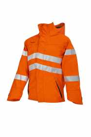 ProGARM® 9422 Hi-Visibility, Arc Flash and Flame Resistant Lightweight Waterproof Jacket