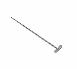 VELP Scientifica A00001305 Stainless Steel Stirring Shaft with Folding Blades for use with VELP™ Overhead Stirrers