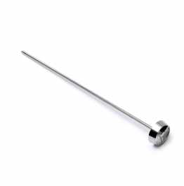 VELP Scientifica A00001310 Stainless Steel Stirring Shaft with Turbo Propellor for use with VELP™ Overhead Stirrers