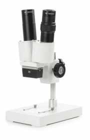 Euromex 50.900 Binocular Stereo Microscope AP-2 Head with Straight Tubes 20x Magnification with 10 W Incident Illumination