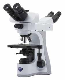 Optika B-510-2F Trinocular Discussion Microscope, 1000x, IOS PLAN, 2- Head Face to Face, Multi-plug