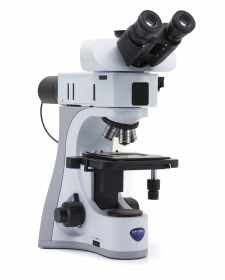 Optika B-510MET Trinocular Metallurgical Microscope, 500x, IOS PLAN MET, Incident Light, Multi-plug