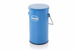 Day Impex™ Dilvac Dewar Flasks, Blue Enamelled Mild Steel Container - with Handle and Lid