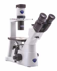 Optika IM-3 Inverted Phase Contrast Microscope, 400x, IOS LWD PLAN, Multi-plug