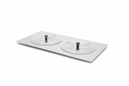 Grant Instruments Stainless Steel Flat Lid with Ring Sets for Unstirred Water Baths