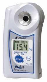 Atago 4441 Calcium Chloride Digital Pocket Refractometer, PAL-41S PAL Series, Calcium Chloride : 0.0 to 35.0% Measurement Range