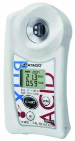 Atago 7116 Pocket Brix-Acidity Meter for Cherry PAL-BX|ACID16 Master Kit, Brix : 0.0 to 90.0％, Acid : 0.10 to 3.00 Measurement Range