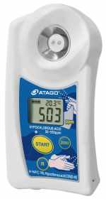 Atago 4555 Digital Pocket Hypochlorous Acid HClO Refractometer, PAL-Hypochlorous Acid PAL Series, 50-550ppm Measurement Range