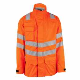 ProGARM® 9140 High Visible, Antistatic, Flame Resistant Unlined Waterproof Jacket