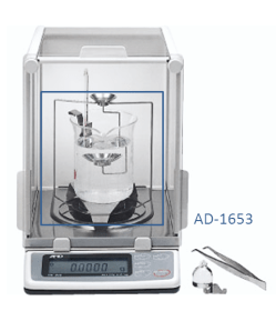 AND Instruments AD-1653 Density Determination with Balances
